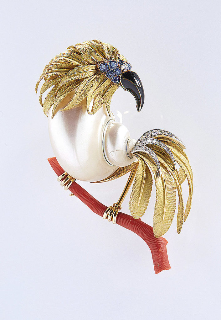 5-19_Jewellery_Paradis-dOiseaux_007-Broche-oiseau-coquillage-Pierre-Sterle