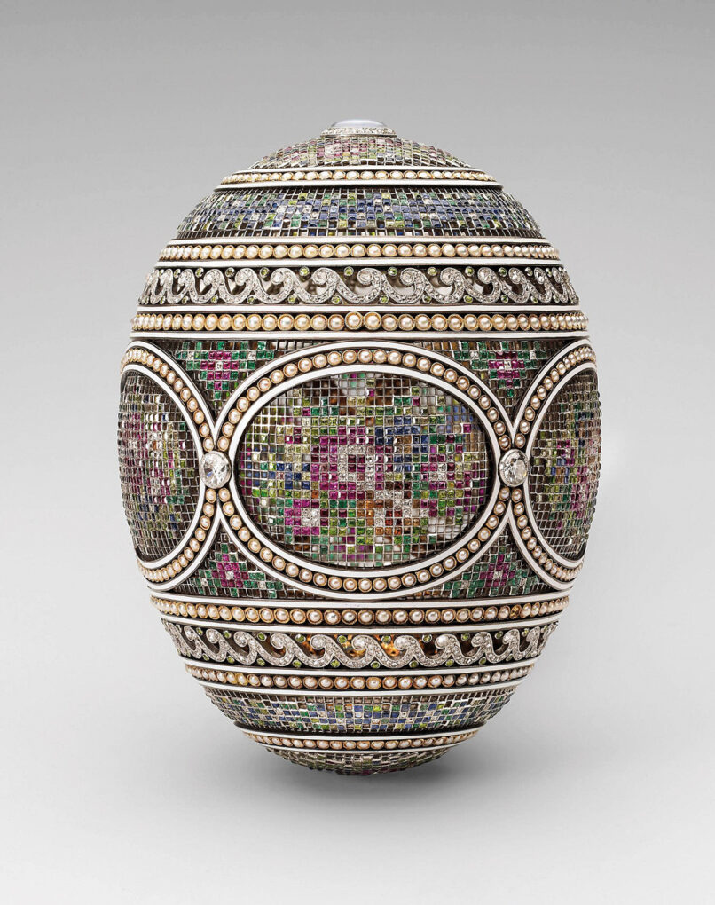 2-2022_Jewellery_Faberge_007-Oeuf-Mosaique-AlmaPihl-1914
