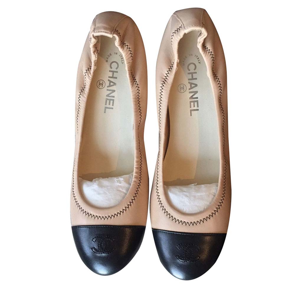 7-2024-Special_Luisa_chanel-beige-leather-ballerinas