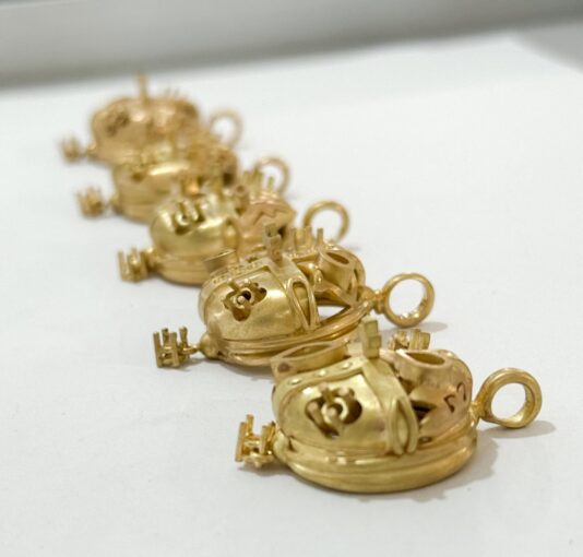 Die Schmuckstücke für die Swiss Skills Jewellery Championships.