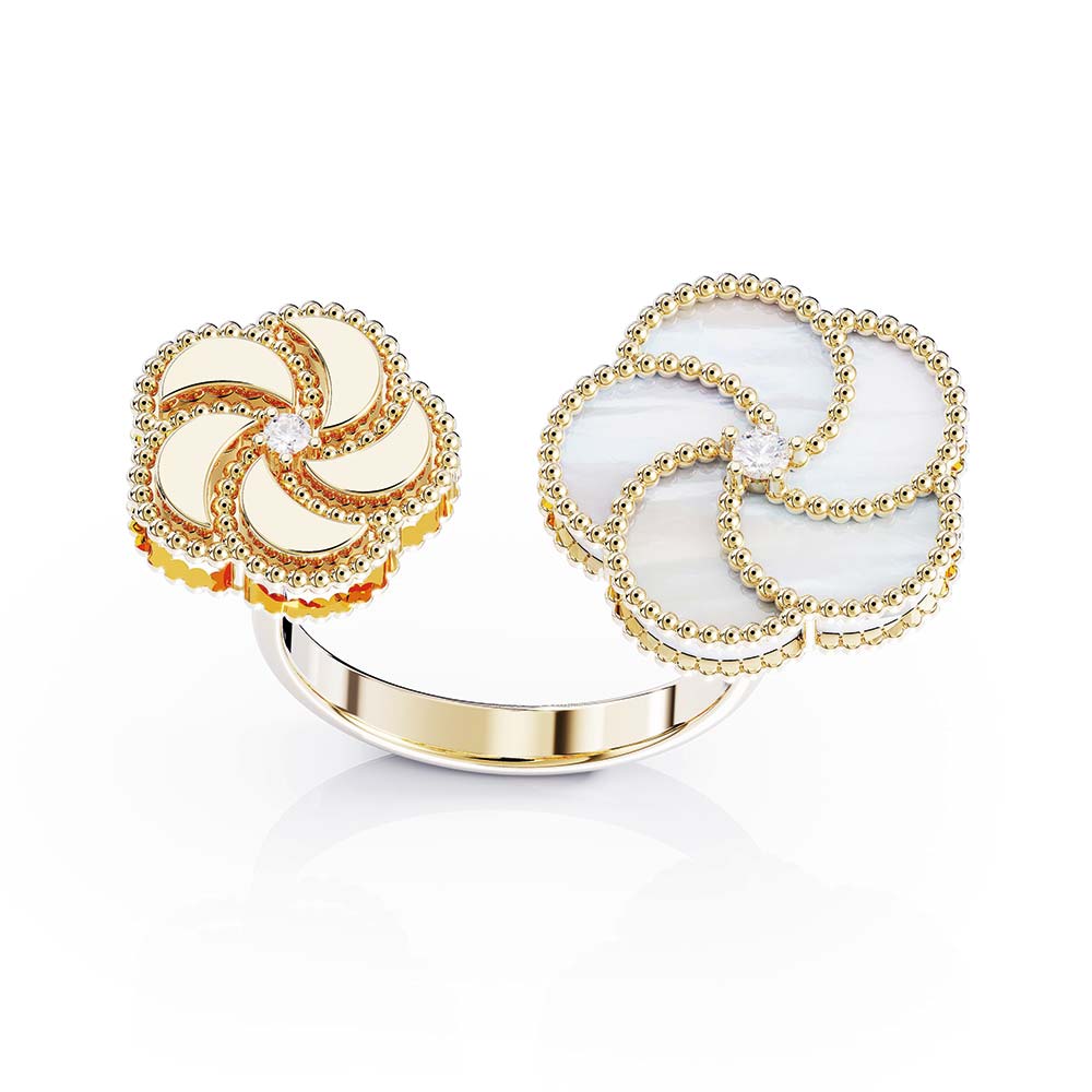 01-2026-CS_La-Prima-Gioielli_Bloomy_Ring_18k-yellow-gold-diamond-mother-of-pearl