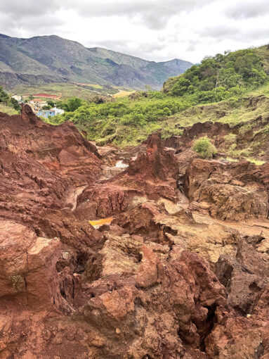 Imperial-Topas-Mine in Ouro Preto, Brasilien.
