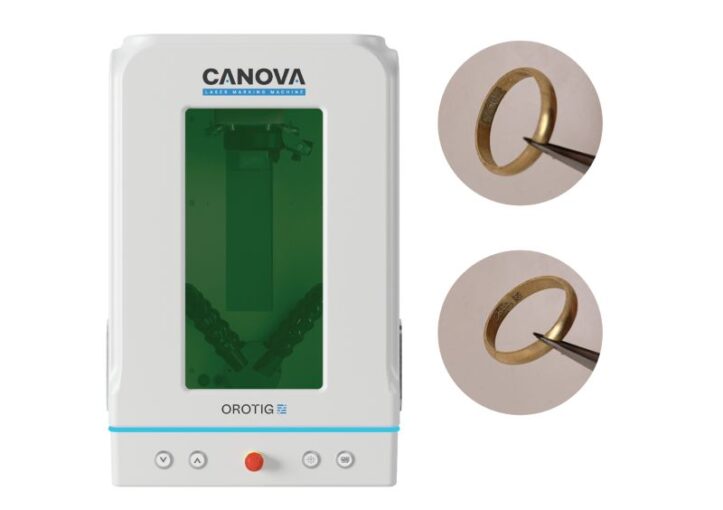 Orotig Canova bringt professionelle Lasergravur in ein kompaktes System, abgestimmt auf die Anforderungen heutiger Ateliers.