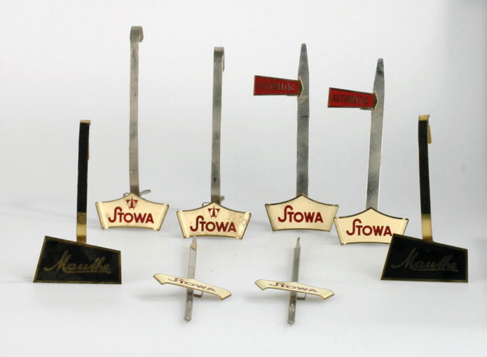 Werbematerial für Uhrmacher, Stowa, 1960er und 1970er Jahre.